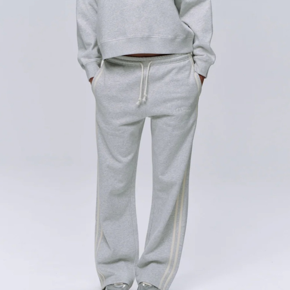 Adanola Sweatpants Medium Grey Color